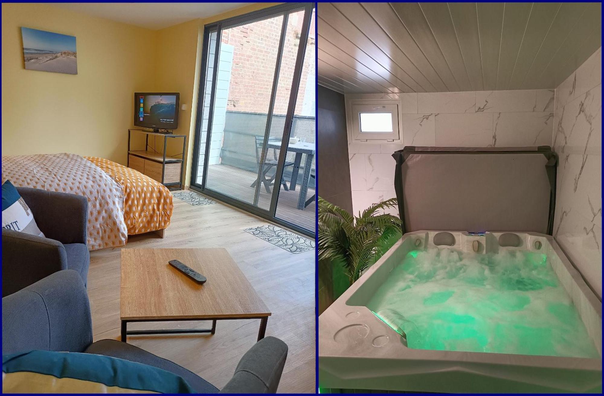Spa Privatif A 50M De La Plage - Studio مير-لي-بان المظهر الخارجي الصورة